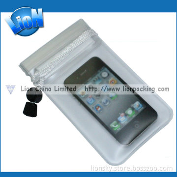 White Waterproof Case Bag Pouch Fit for The New iPhone 5 5g /Samsung Galaxy S2 3 I9300 /Other Phone, MP3